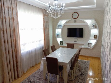 3 otaqlı həyət evi/bağ evi - M.Ə.Rəsulzadə q. - 80 m²