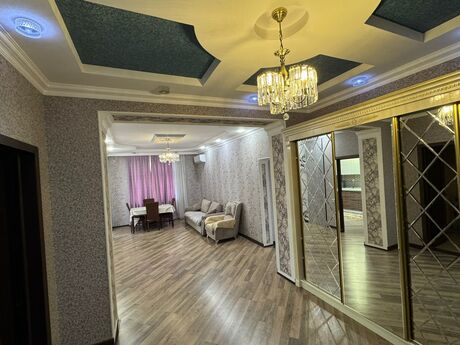 3 otaqlı yeni tikili - İnşaatçılar m. - 130 m²