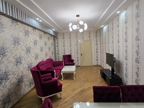 3 otaqlı yeni tikili - Həzi Aslanov m. - 92 m²