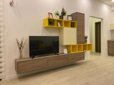 2 otaqlı yeni tikili - Şah İsmayıl Xətai m. - 65 m²