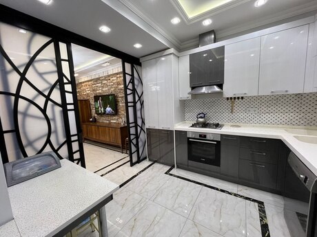 3 otaqlı yeni tikili - Həzi Aslanov q. - 127 m²