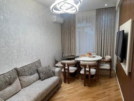 2 otaqlı yeni tikili - İnşaatçılar m. - 55 m²