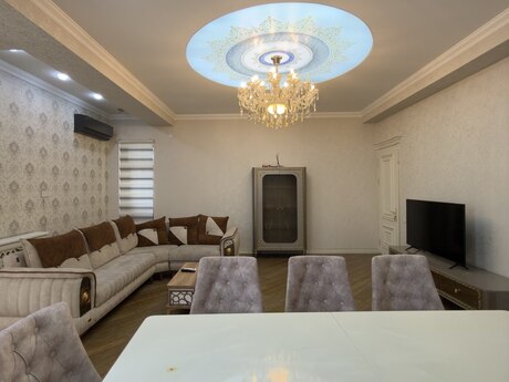 3 otaqlı yeni tikili - Nəriman Nərimanov m. - 135 m²