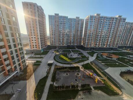 2 otaqlı yeni tikili - İnşaatçılar m. - 50 m²