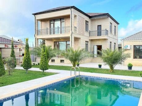 6 otaqlı həyət evi/bağ evi - Şüvəlan q. - 300 m²