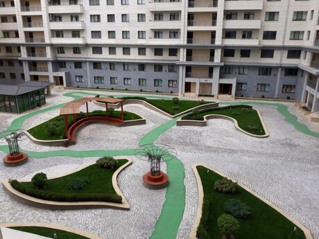 3 otaqlı yeni tikili - İnşaatçılar m. - 89 m²