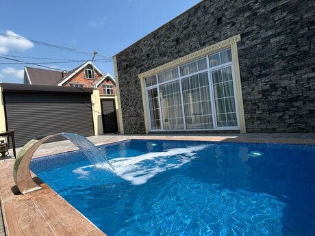 3 otaqlı həyət evi/bağ evi - Qəbələ - 110 m²