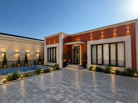4 otaqlı həyət evi/bağ evi - Şüvəlan q. - 180 m²