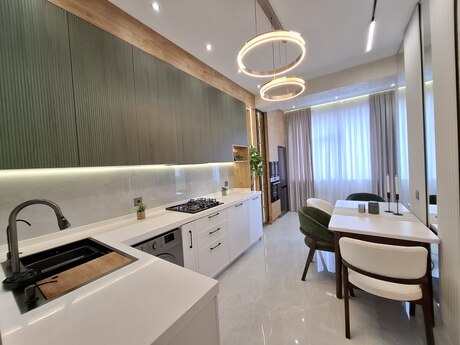 3-комн. новостройка - м. Гянджлик - 120 м²