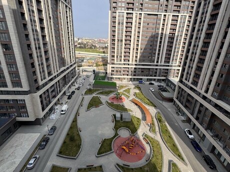 3 otaqlı yeni tikili - Şah İsmayıl Xətai m. - 128 m²