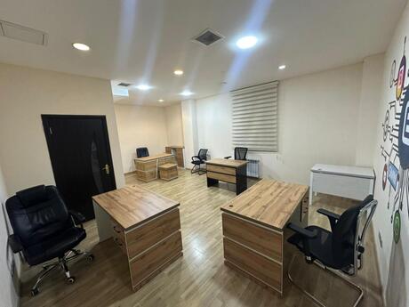 1 otaqlı ofis - Nəriman Nərimanov m. - 40 m²