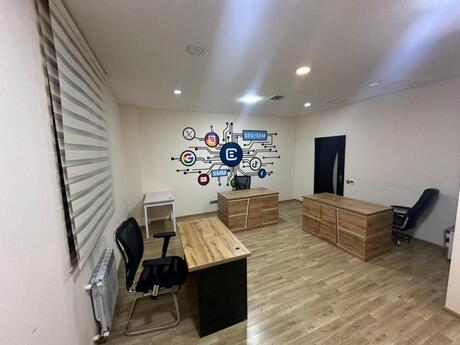 1 otaqlı ofis - Nəriman Nərimanov m. - 40 m²