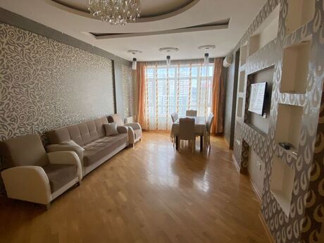 3 otaqlı yeni tikili - Şah İsmayıl Xətai m. - 105 m²