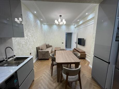 2 otaqlı yeni tikili - Şah İsmayıl Xətai m. - 65 m²