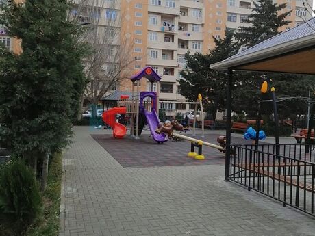 2 otaqlı köhnə tikili - Yeni Günəşli q. - 55 m²