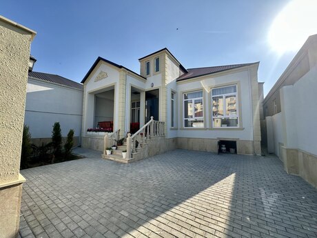 4 otaqlı həyət evi/bağ evi - Məmmədli q. - 130 m²