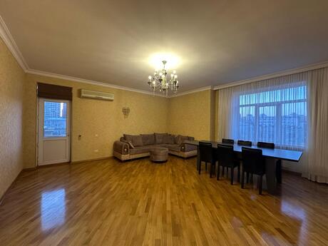3 otaqlı yeni tikili - Şah İsmayıl Xətai m. - 120 m²