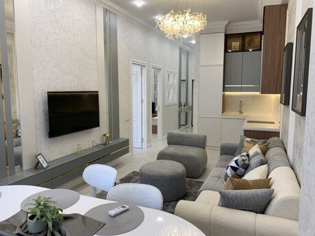 3 otaqlı yeni tikili - Nəriman Nərimanov m. - 65 m²