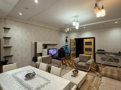 3 otaqlı yeni tikili - Həzi Aslanov m. - 114 m²