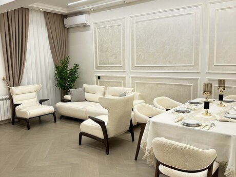 3 otaqlı yeni tikili - Nəriman Nərimanov m. - 103.5 m²