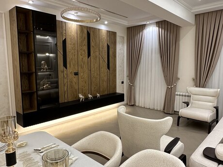 3 otaqlı yeni tikili - Nəriman Nərimanov m. - 103.5 m²