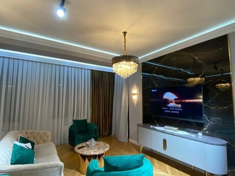 3 otaqlı yeni tikili - Nərimanov r. - 125 m²
