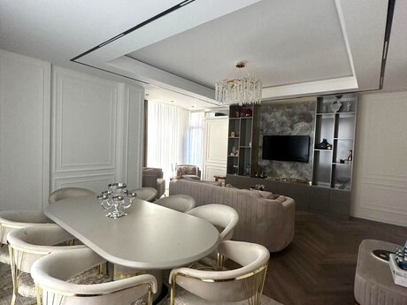 3 otaqlı yeni tikili - Nəriman Nərimanov m. - 136 m²