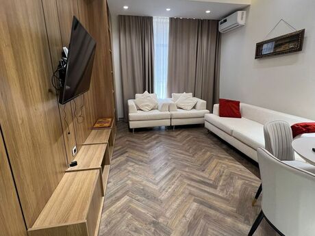 Nizamidə 2 otaqlı yeni tikili mənzil kirayə verilir, 77 m², 1 200 AZN/ay, şəkil 5 / 12