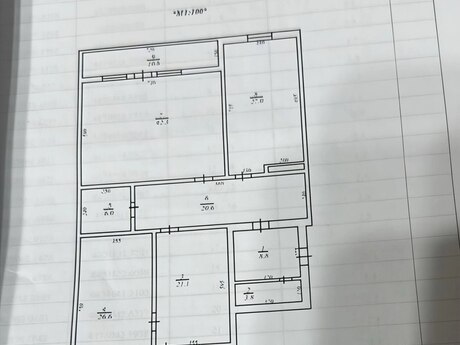 4 otaqlı yeni tikili - Nərimanov r. - 186 m²