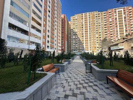 2 otaqlı yeni tikili - Qara Qarayev m. - 75 m²