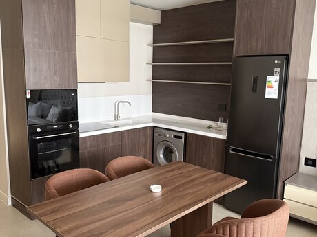 1 otaqlı yeni tikili - Nardaran q. - 57 m²