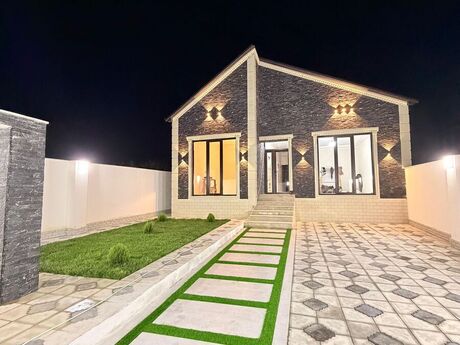 4 otaqlı həyət evi/bağ evi - Saray q. - 120 m²