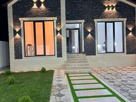4 otaqlı həyət evi/bağ evi - Saray q. - 120 m²