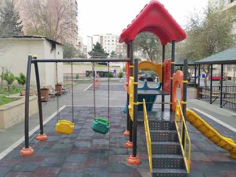 2 otaqlı köhnə tikili - Yeni Günəşli q. - 59.9 m²