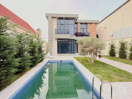 4 otaqlı həyət evi/bağ evi - Mərdəkan q. - 250 m²