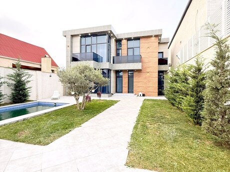 4 otaqlı həyət evi/bağ evi - Mərdəkan q. - 250 m²