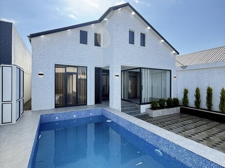 4 otaqlı həyət evi/bağ evi - Mərdəkan q. - 150 m²