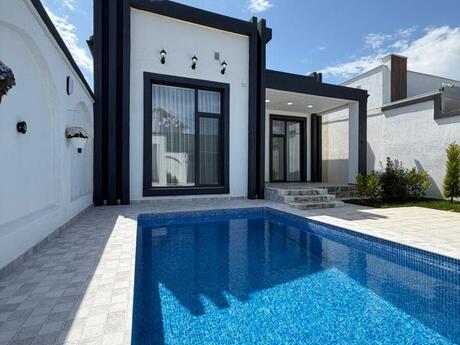 4 otaqlı həyət evi/bağ evi - Şüvəlan q. - 130 m²