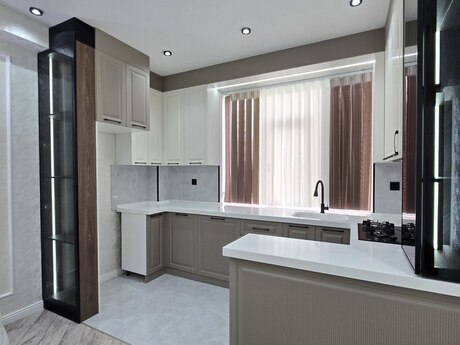 2 otaqlı yeni tikili - Həzi Aslanov m. - 55 m²
