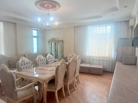 3 otaqlı yeni tikili - İnşaatçılar m. - 110 m²