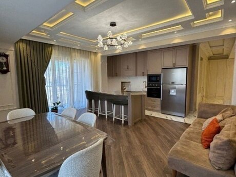 4 otaqlı yeni tikili - Şah İsmayıl Xətai m. - 130 m²