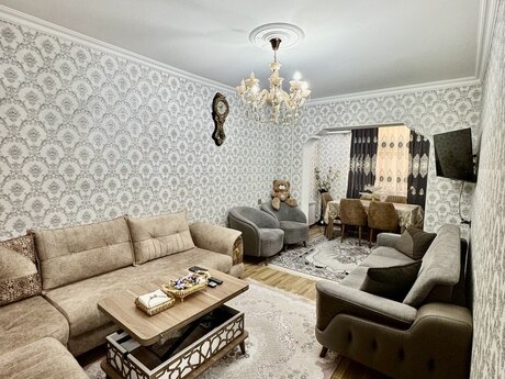 3 otaqlı köhnə tikili - Yeni Yasamal q. - 86 m²