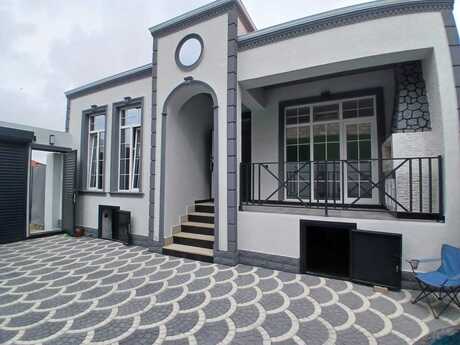 4 otaqlı həyət evi/bağ evi - Zabrat q. - 120 m²
