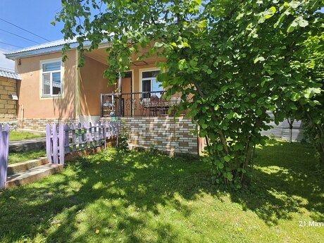 3 otaqlı həyət evi/bağ evi - Qəbələ - 95 m²