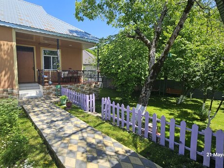 3 otaqlı həyət evi/bağ evi - Qəbələ - 95 m²