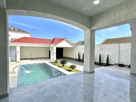 4 otaqlı həyət evi/bağ evi - Mərdəkan q. - 170 m²