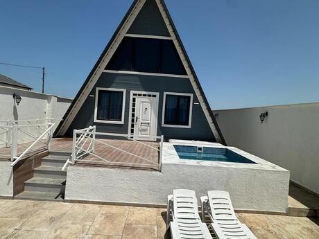 2 otaqlı həyət evi/bağ evi - Nardaran q. - 100 m²
