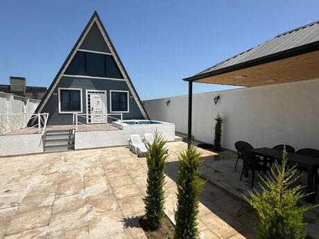 2 otaqlı həyət evi/bağ evi - Nardaran q. - 100 m²