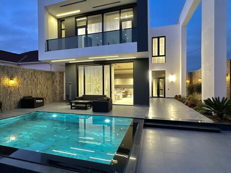 4 otaqlı həyət evi/bağ evi - Mərdəkan q. - 250 m²
