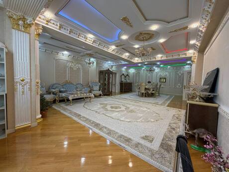 5 otaqlı yeni tikili - İnşaatçılar m. - 255 m²